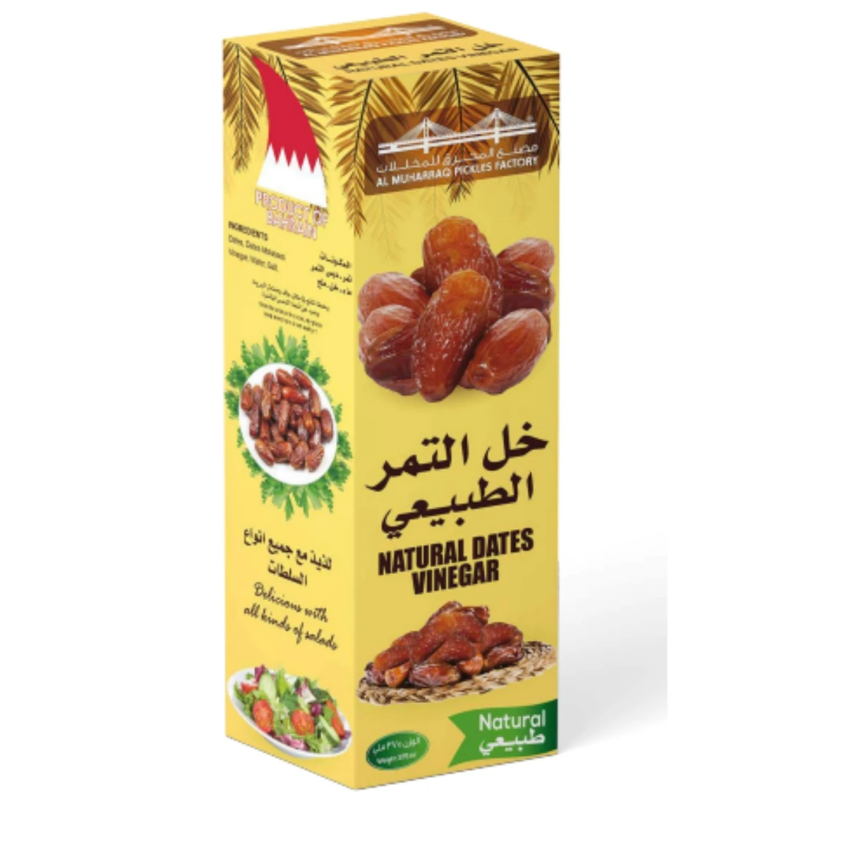 NATURAL DATES VINEGAR